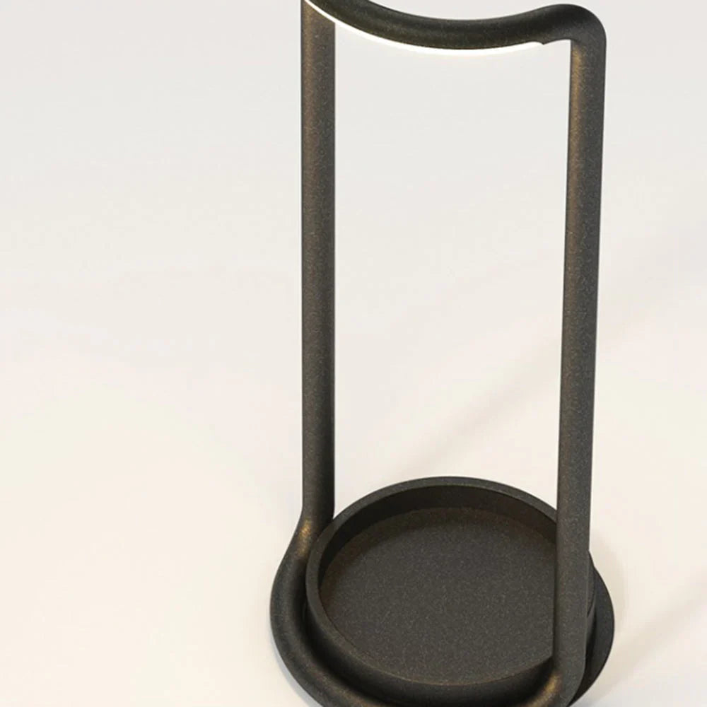 Rectangular Solar LED Outdoor Garden Floor Lamp | Solniva