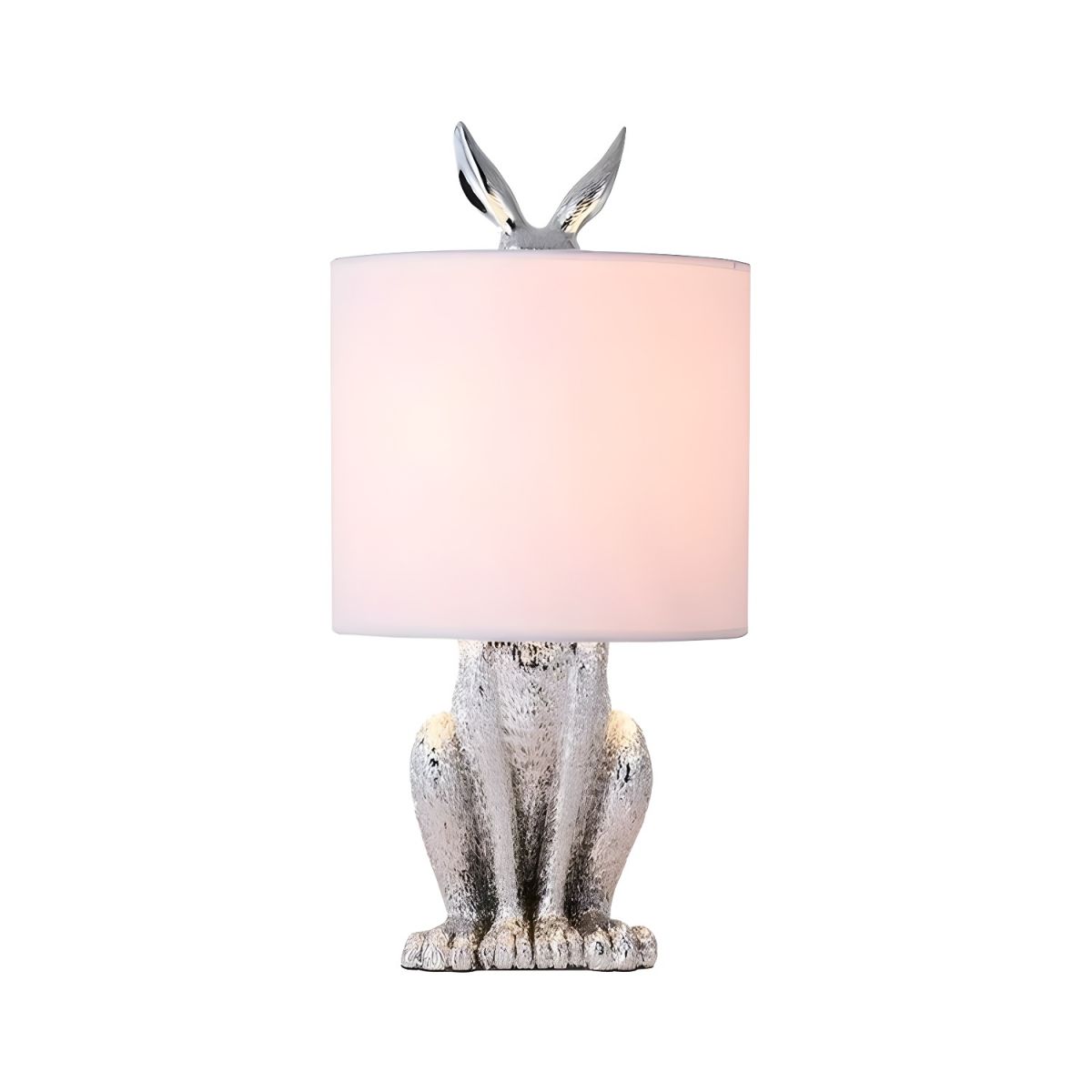 Resin Rabbit Table Lamp Nordic Art Deco Style | Qunvexa