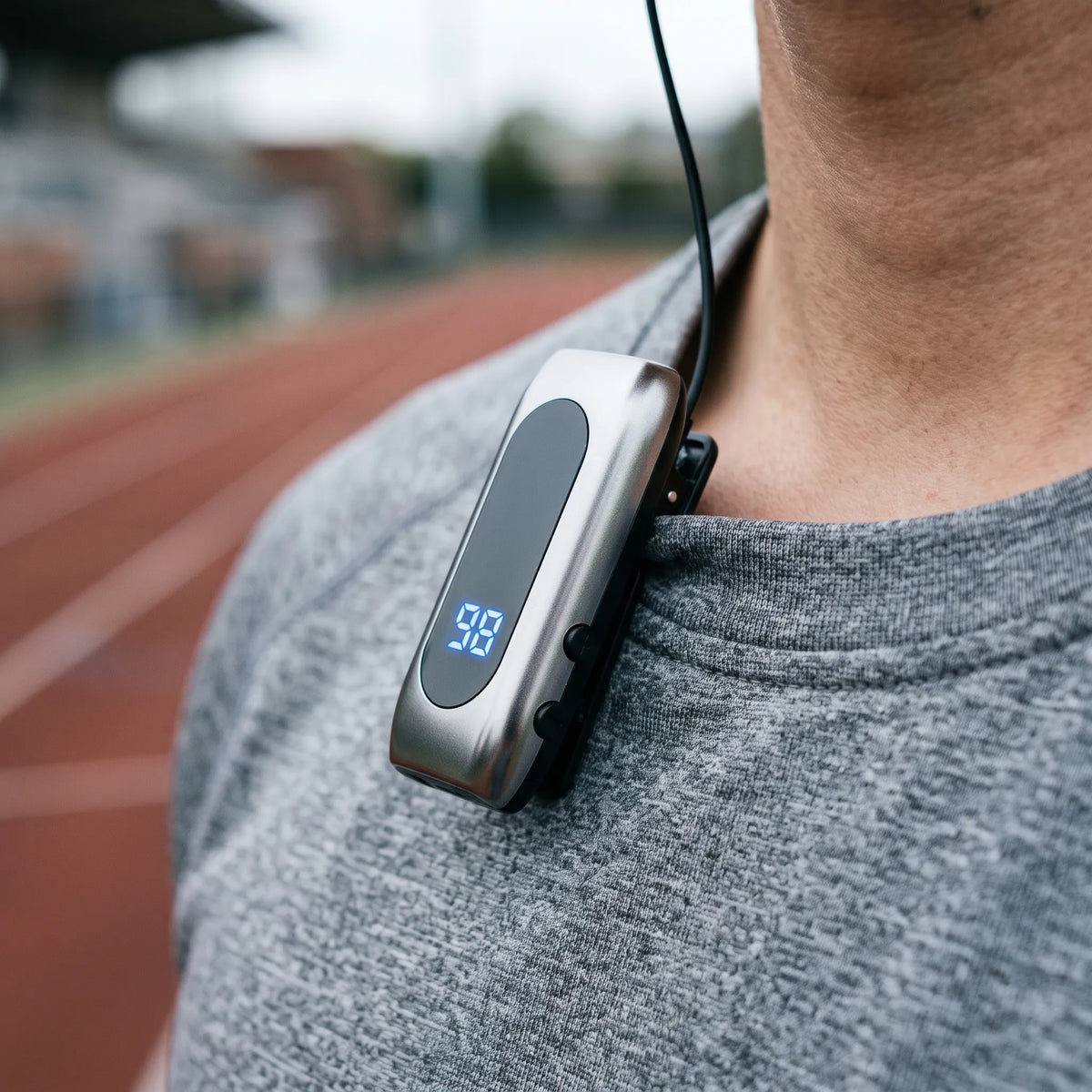 Retractable Clip On Bluetooth Headset