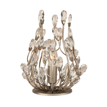 Retro Crystal Accent Table Lamp for Modern Interiors | Zeltrio