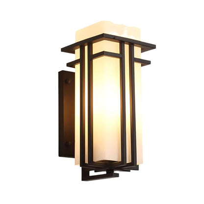 Retro Glass Industrial Outdoor Wall Mount Light | Terralux
