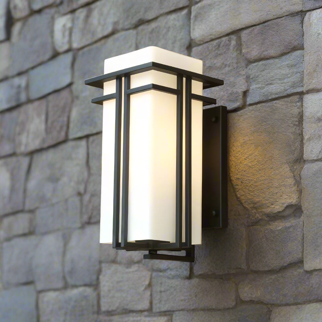 Retro Glass Industrial Outdoor Wall Mount Light | Terralux