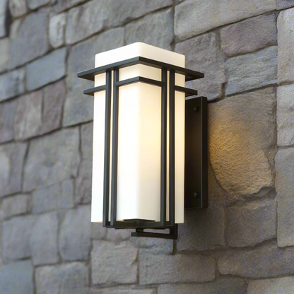Retro Glass Industrial Outdoor Wall Mount Light | Terralux