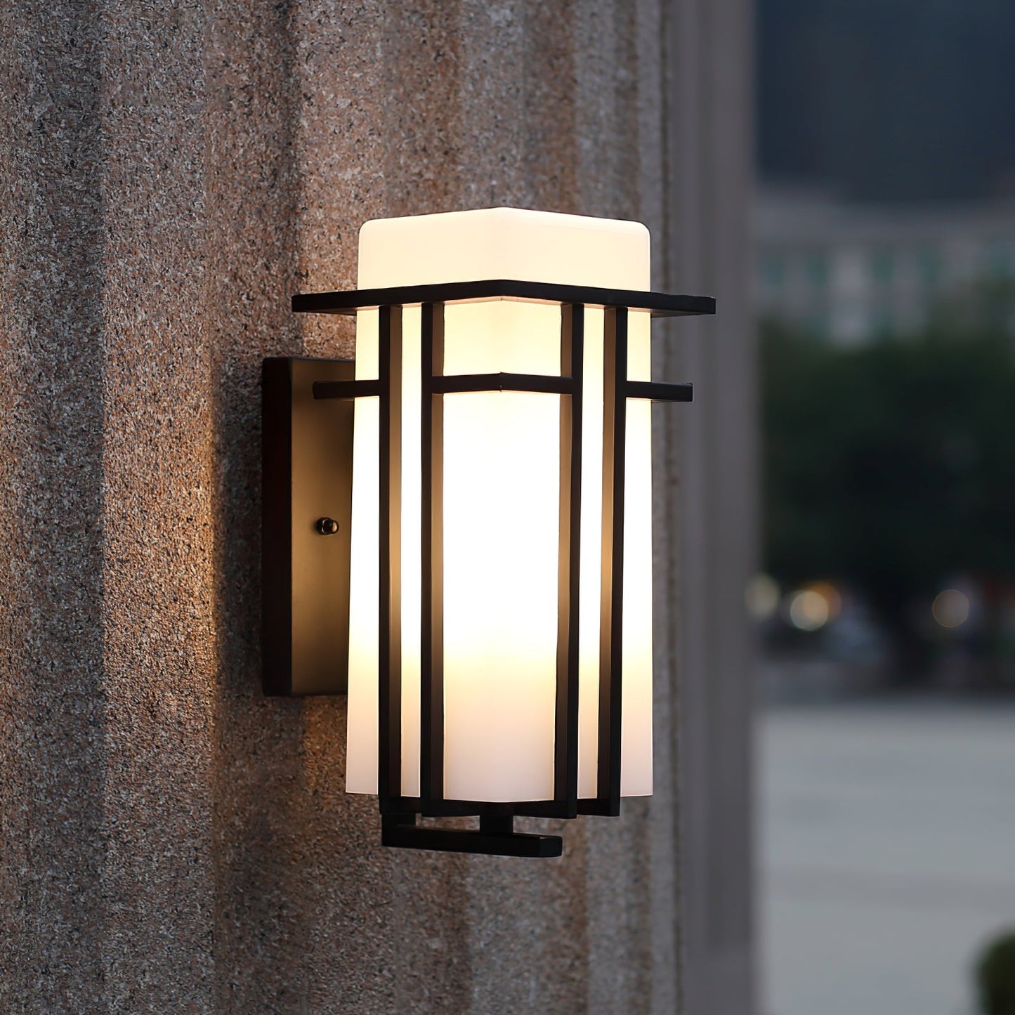 Retro Glass Industrial Outdoor Wall Mount Light | Terralux
