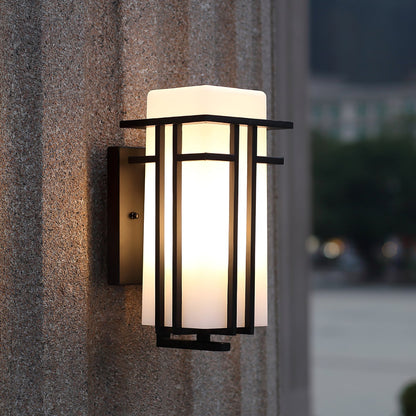 Retro Glass Industrial Outdoor Wall Mount Light | Terralux