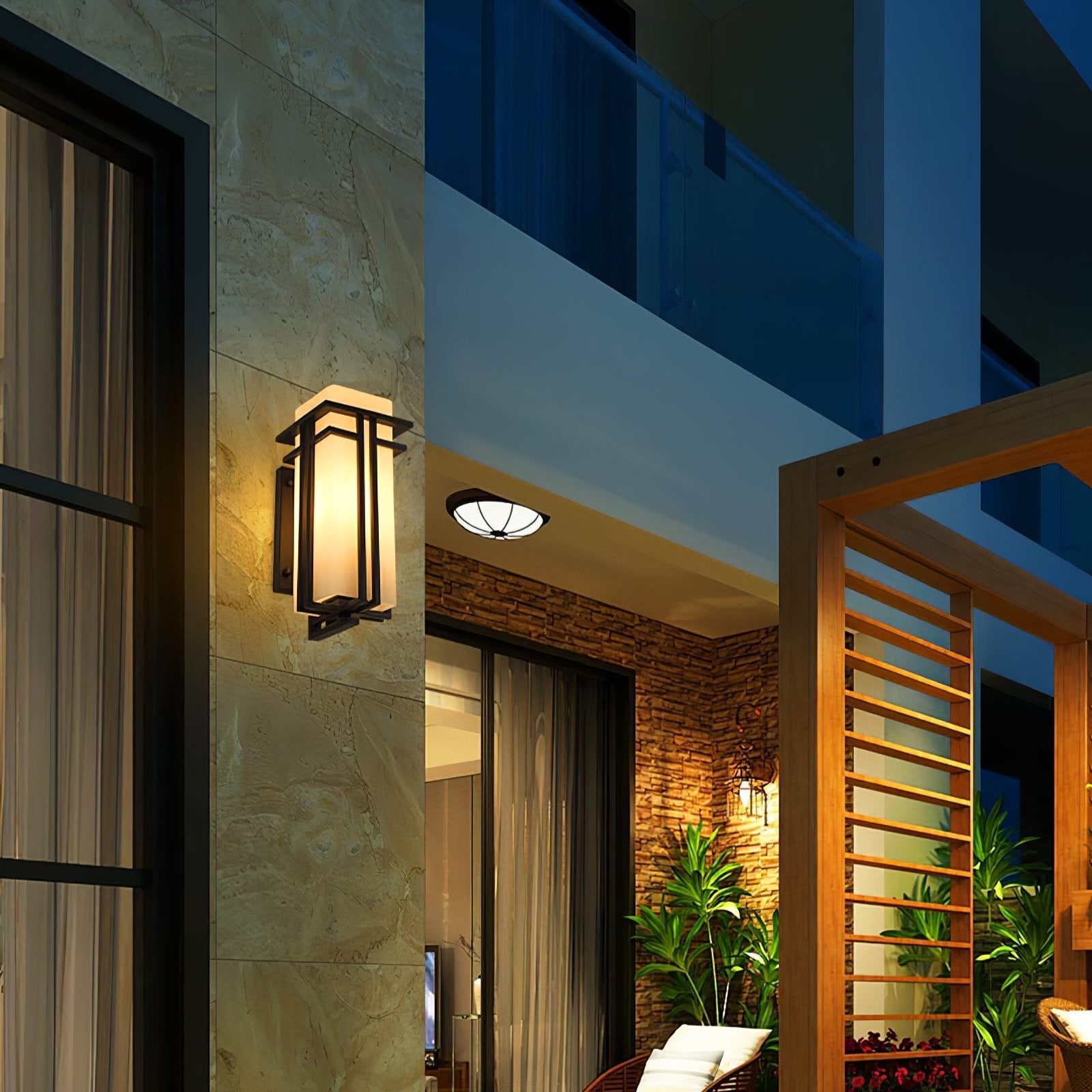 Retro Glass Industrial Outdoor Wall Mount Light | Terralux