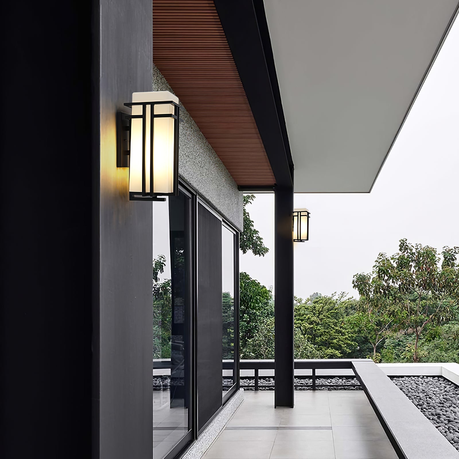 Retro Glass Industrial Outdoor Wall Mount Light | Terralux