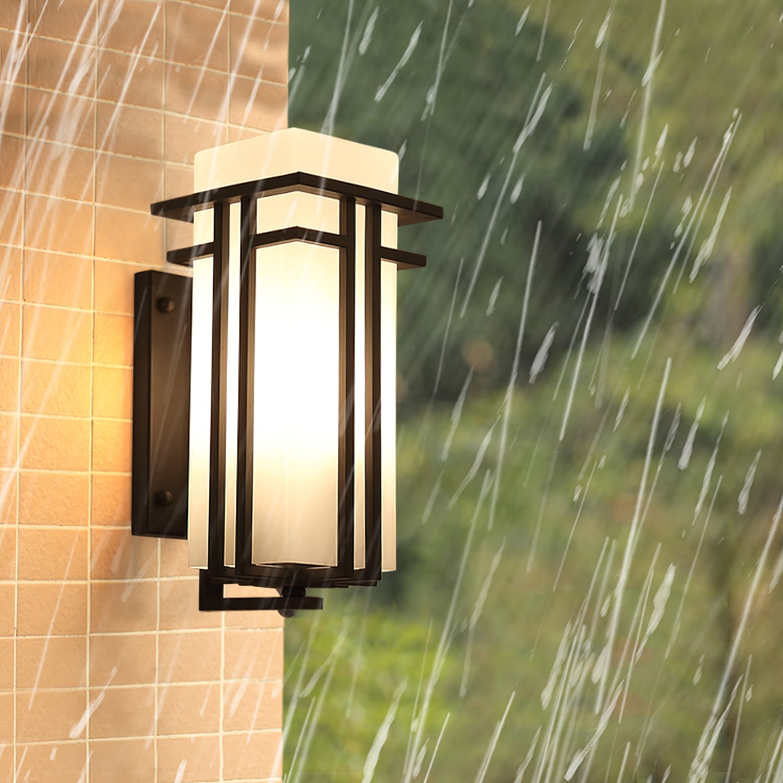 Retro Glass Industrial Outdoor Wall Mount Light | Terralux