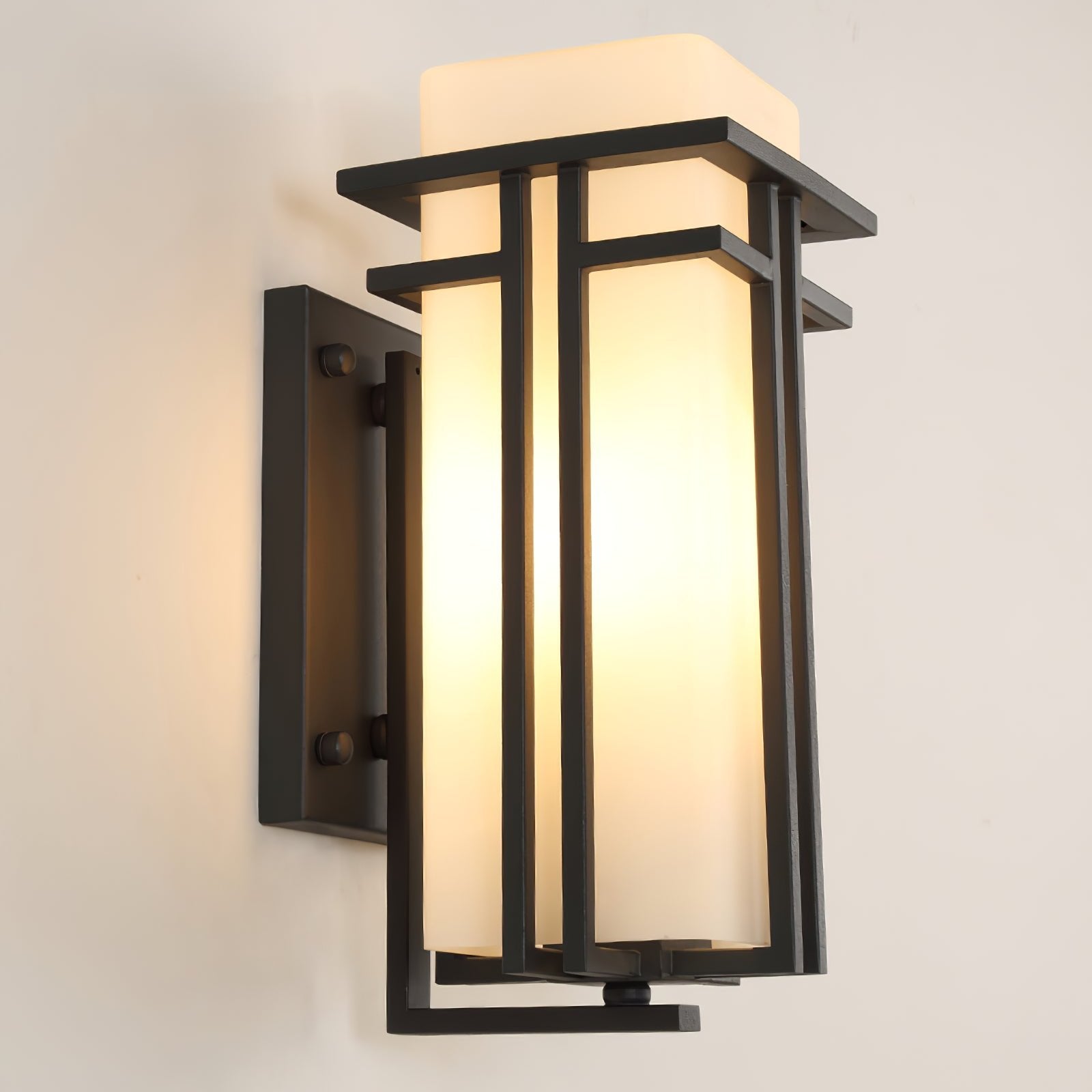 Retro Glass Industrial Outdoor Wall Mount Light | Terralux