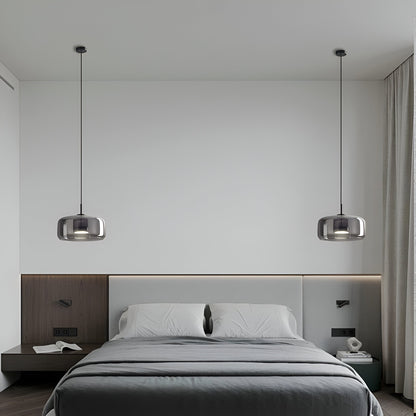 Retro Glass LED Pendant Light with Triple Shade Design | Oryvexa