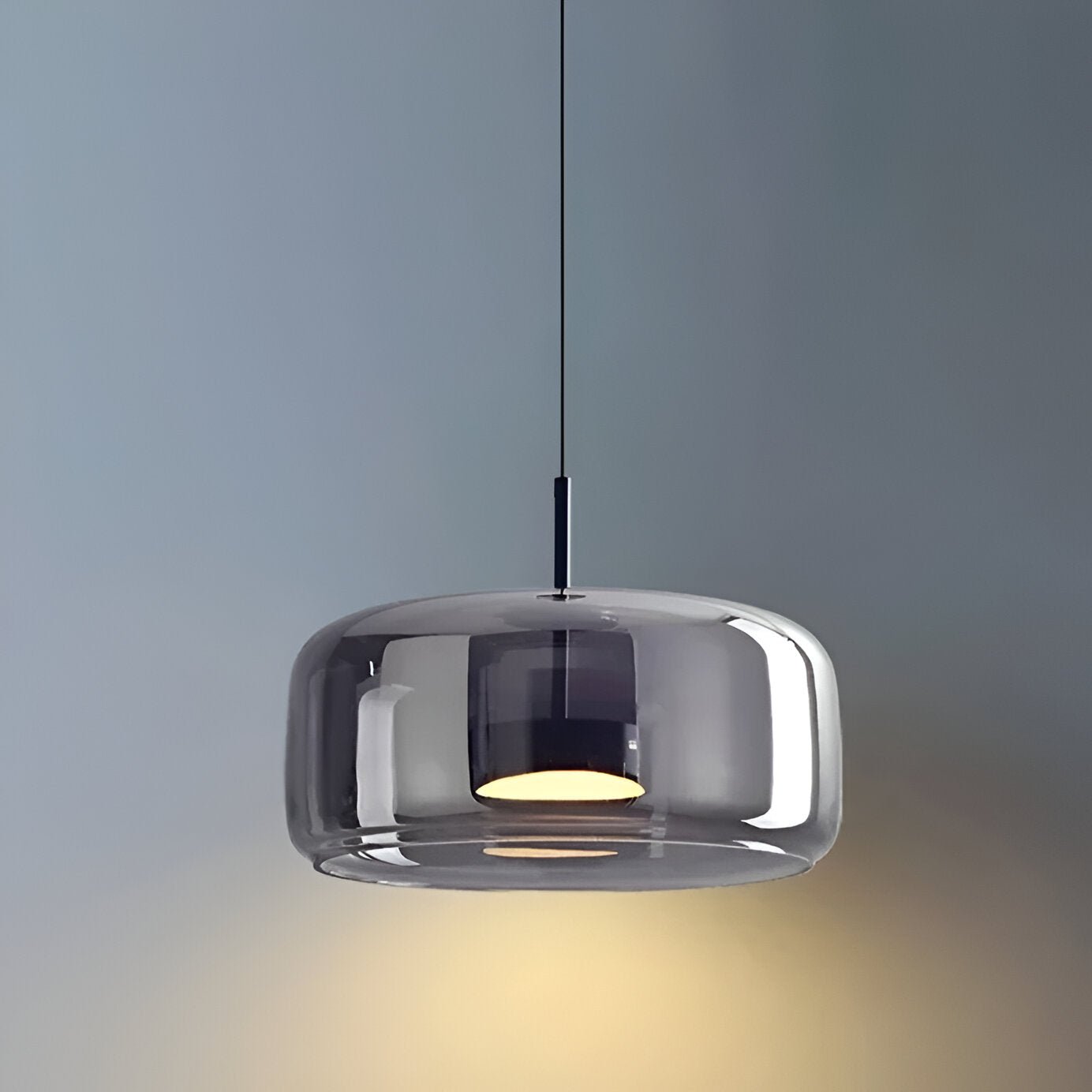 Retro Glass LED Pendant Light with Triple Shade Design | Oryvexa