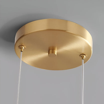 Retro Glass LED Pendant Light with Triple Shade Design | Oryvexa