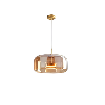 Retro Glass LED Pendant Light with Triple Shade Design | Oryvexa