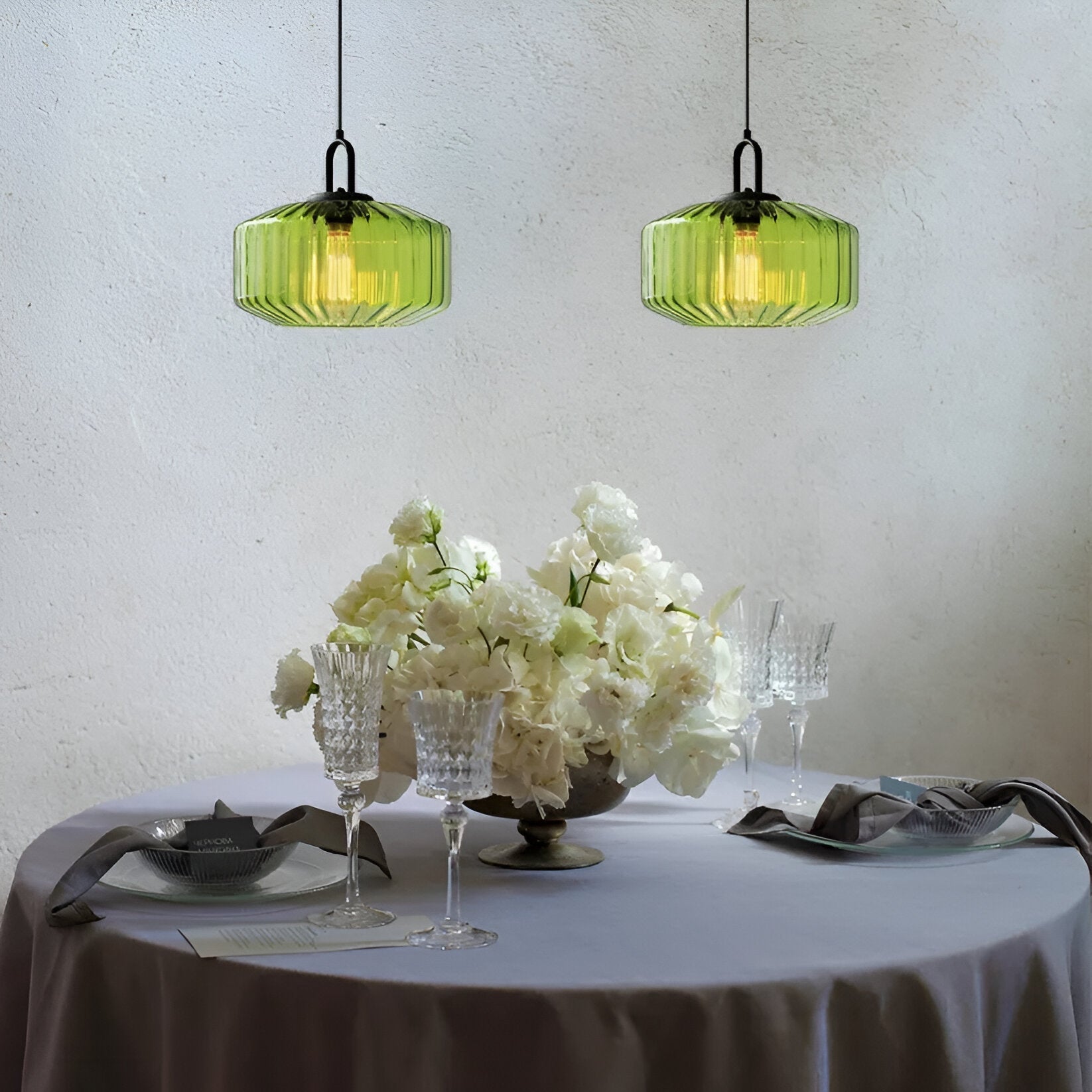 Retro Glass Pendant Light with Nordic Minimalist Design | Aurevix