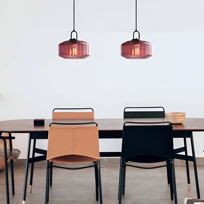 Retro Glass Pendant Light with Nordic Minimalist Design | Aurevix