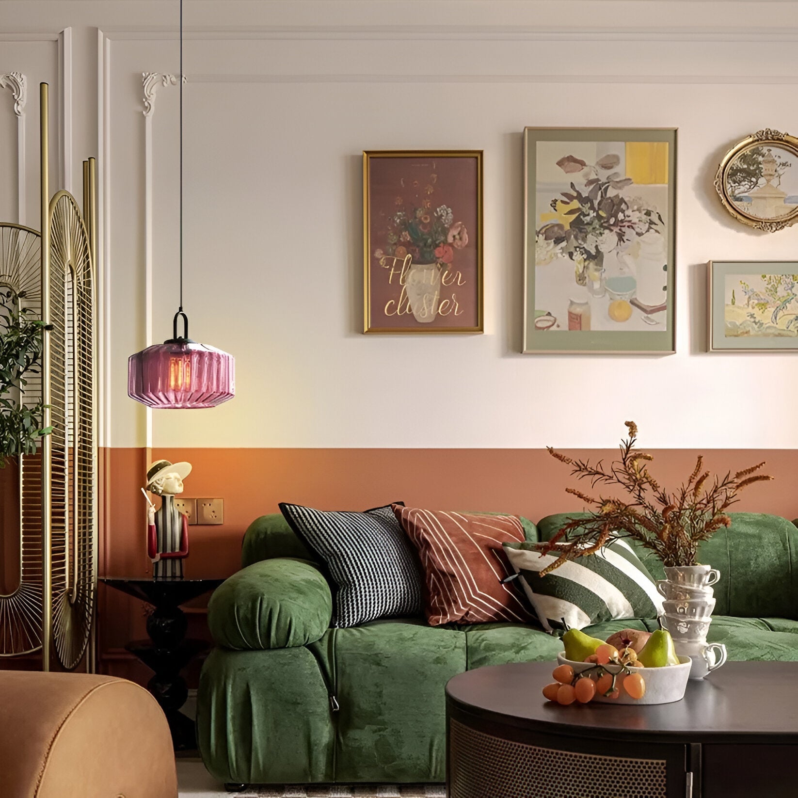 Retro Glass Pendant Light with Nordic Minimalist Design | Aurevix
