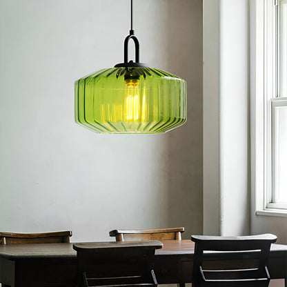 Retro Glass Pendant Light with Nordic Minimalist Design | Aurevix