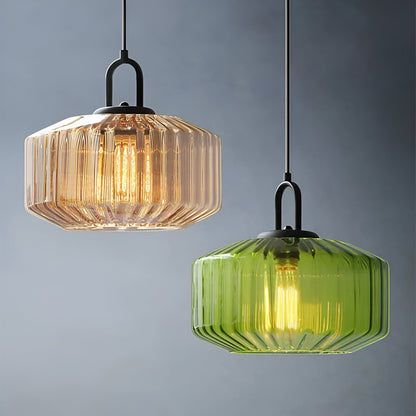 Retro Glass Pendant Light with Nordic Minimalist Design | Aurevix