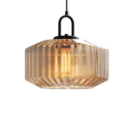 Retro Glass Pendant Light with Nordic Minimalist Design | Aurevix