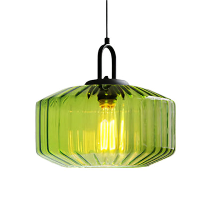 Retro Glass Pendant Light with Nordic Minimalist Design | Aurevix