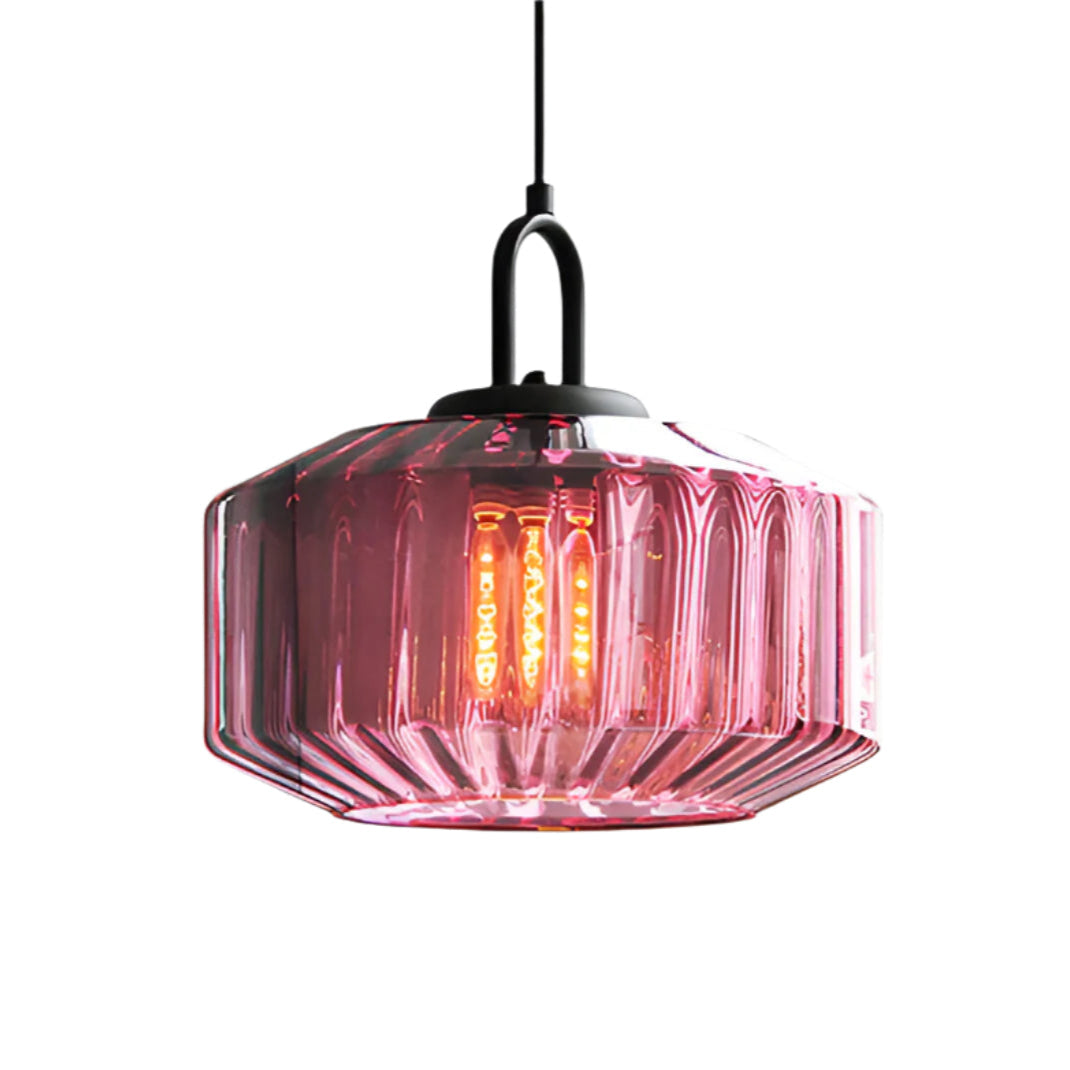 Retro Glass Pendant Light with Nordic Minimalist Design | Aurevix