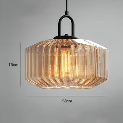 Retro Glass Pendant Light with Nordic Minimalist Design | Aurevix