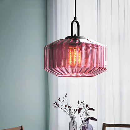 Retro Glass Pendant Light with Nordic Minimalist Design | Aurevix