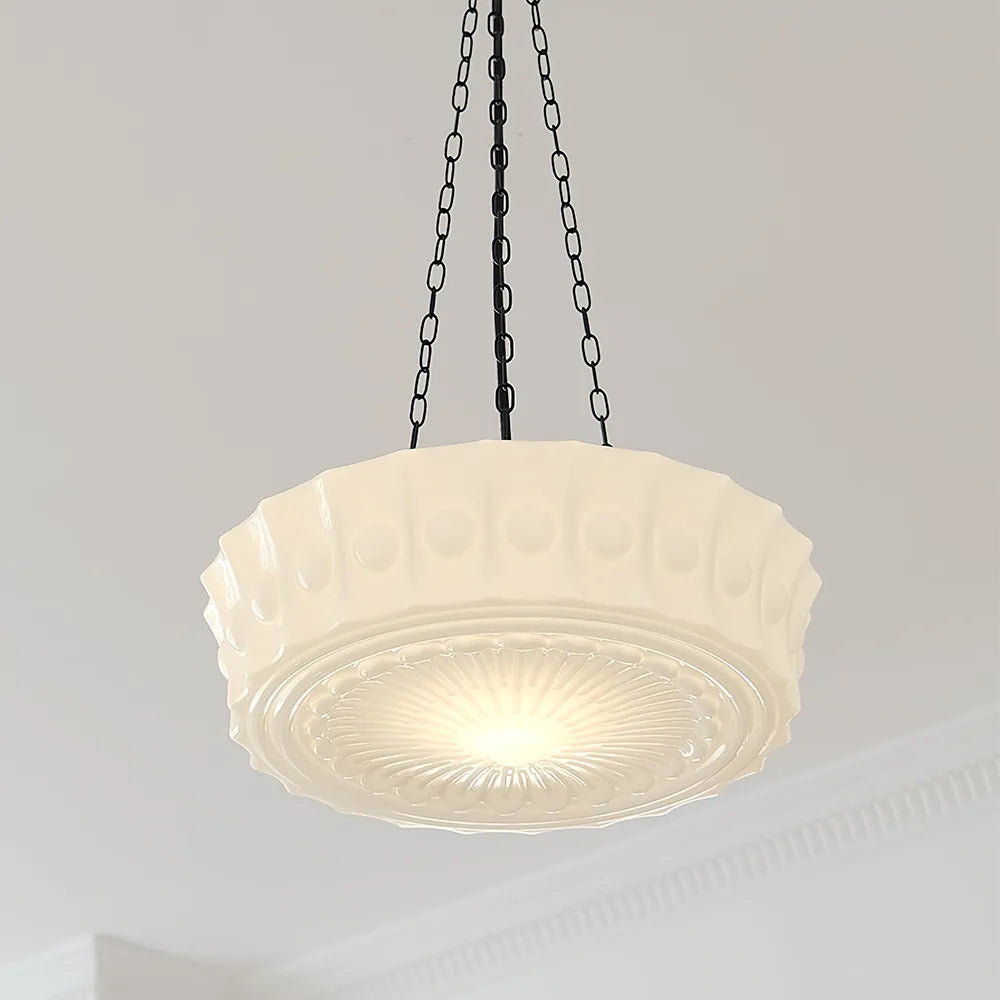 Retro Glass Shade Pendant Light for Dining Areas | Orvessa
