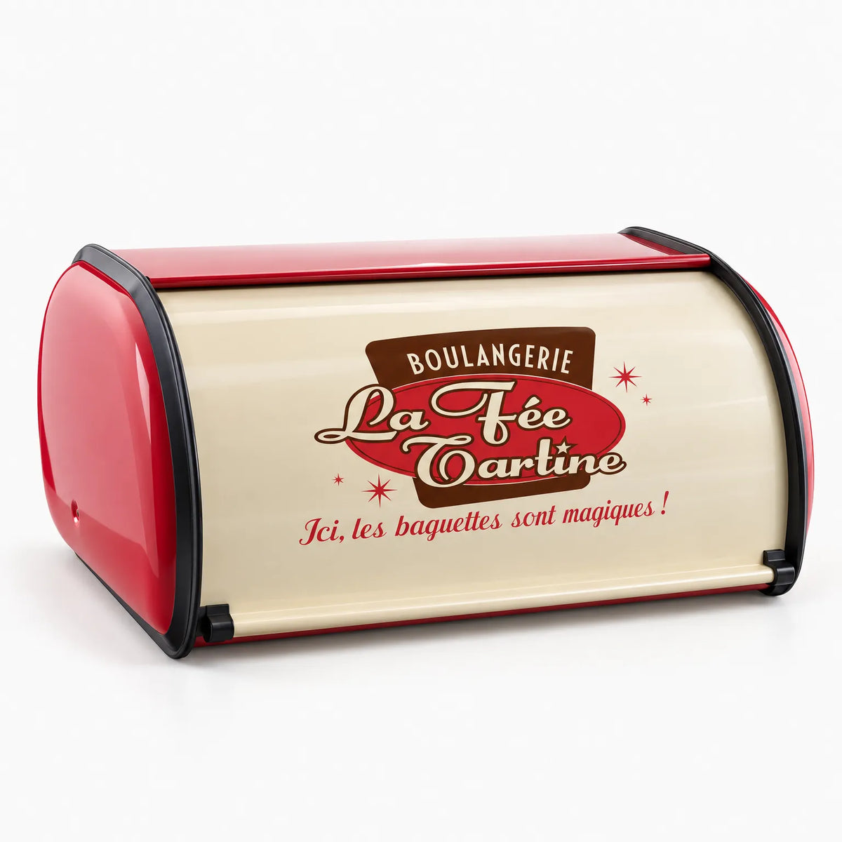 Retro Roll Top Bread Storage Box