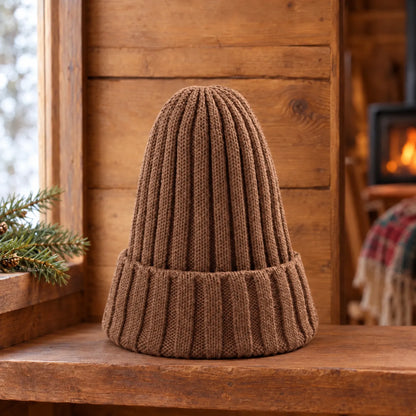Ribbed Knit Winter Toque