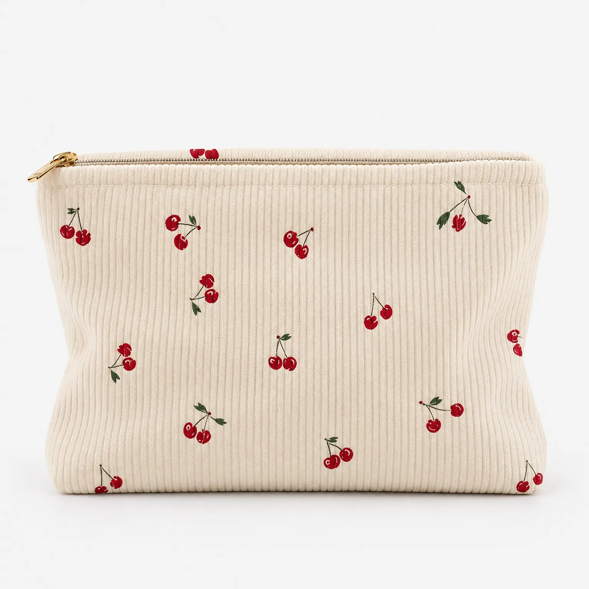 Ribbed Makeup Travel Bag