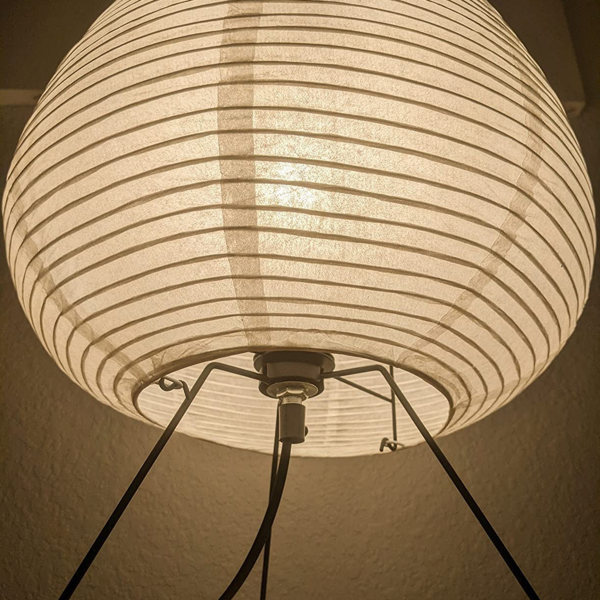 Rice Paper Table Lamp Wabi Sabi Japanese Style | Tormexa
