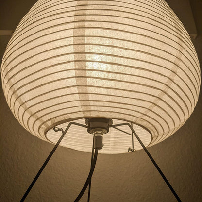 Rice Paper Table Lamp Wabi Sabi Japanese Style | Tormexa