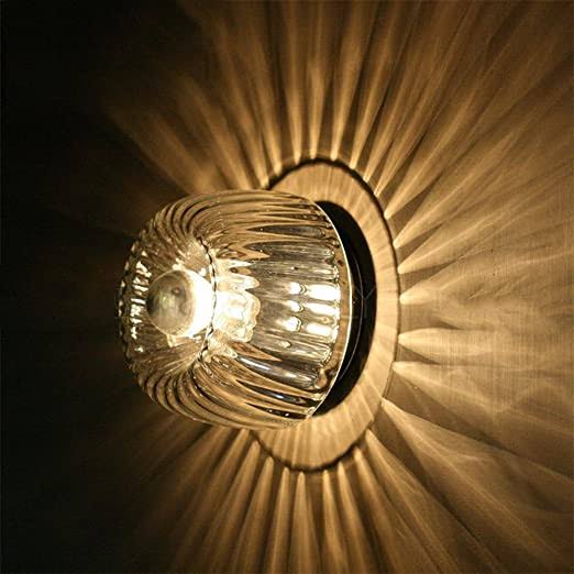 Ripple Glass Ceiling Flush Mount Indoor Light Fixture | Pharox