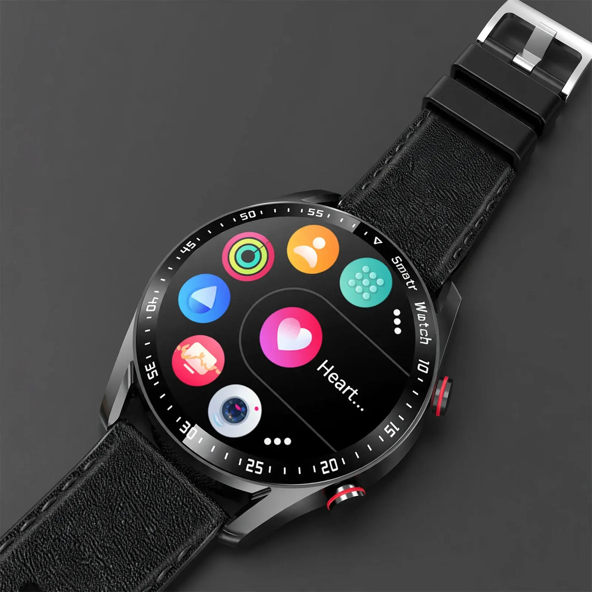 Round Bluetooth Sports Smart Watch