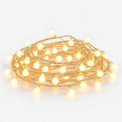 Round Christmas Ball Fairy Lights