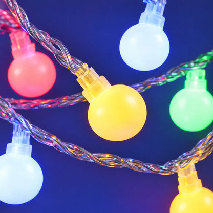 Round Christmas Ball Fairy Lights