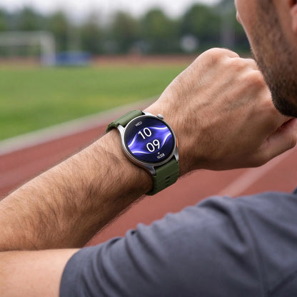 Round Display GPS Tracking Smartwatch