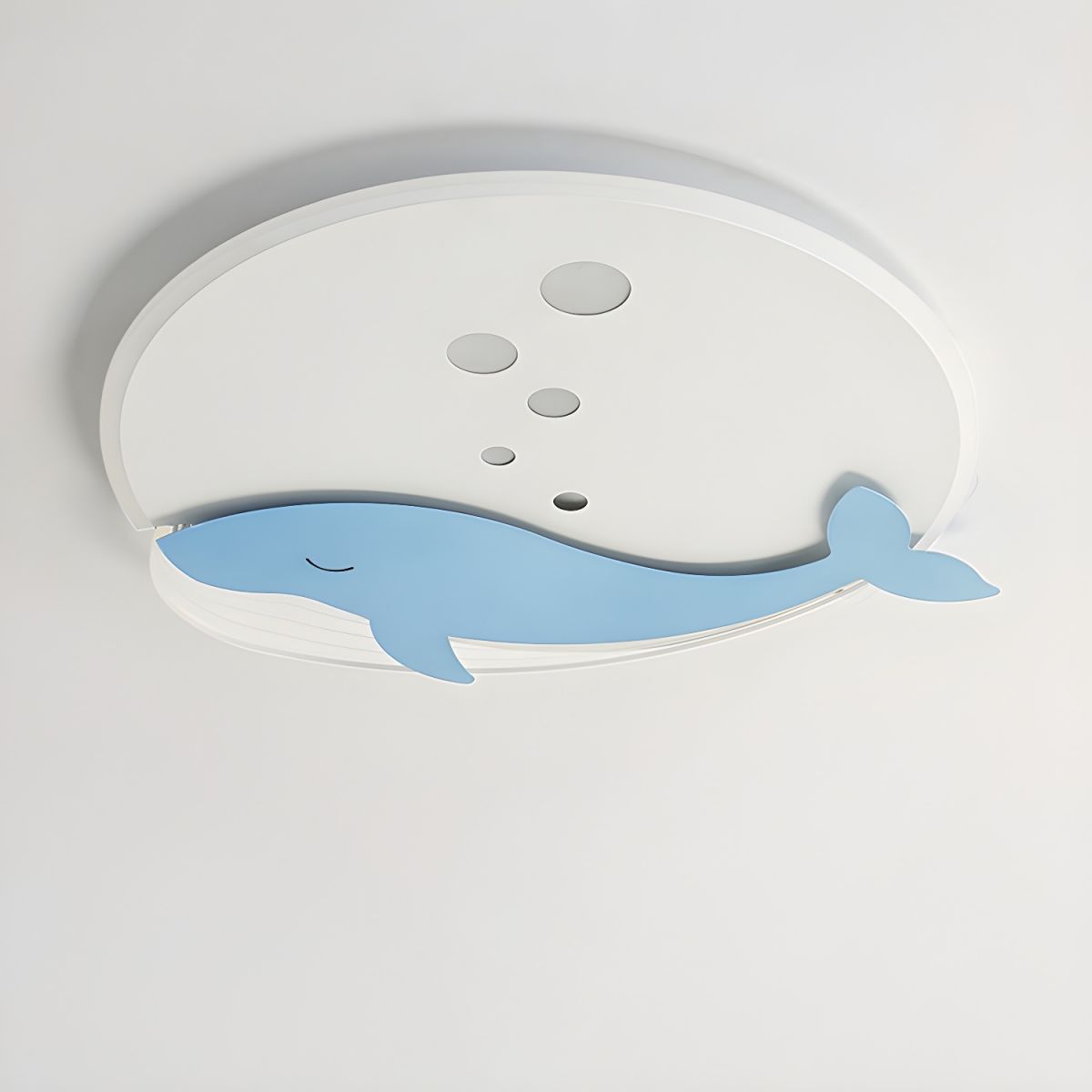 Round Metal Ceiling Light Scandinavian Kids Style | Norvexi
