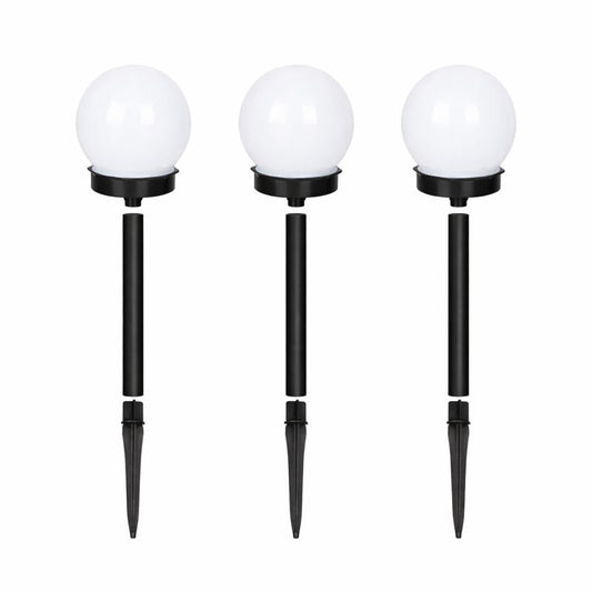 Round Solar Path Light for Outdoor Garden Walkways | Lunavia