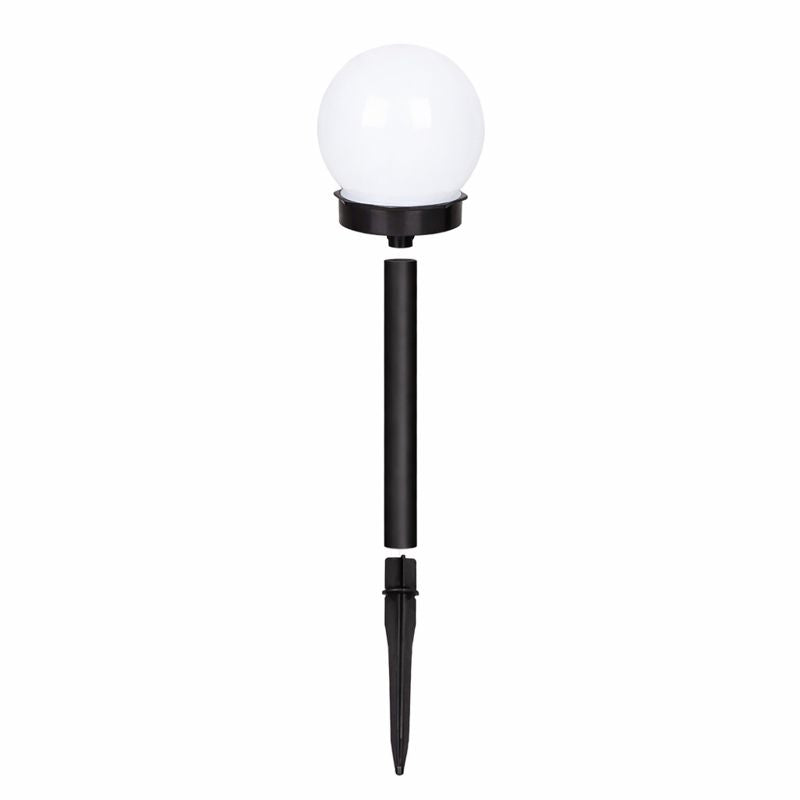 Round Solar Path Light for Outdoor Garden Walkways | Lunavia