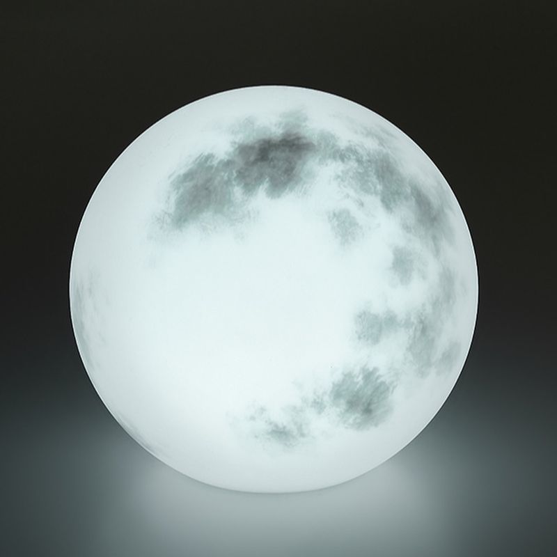 Round Solar Resin Multi Colour Outdoor Garden Light | Marqen