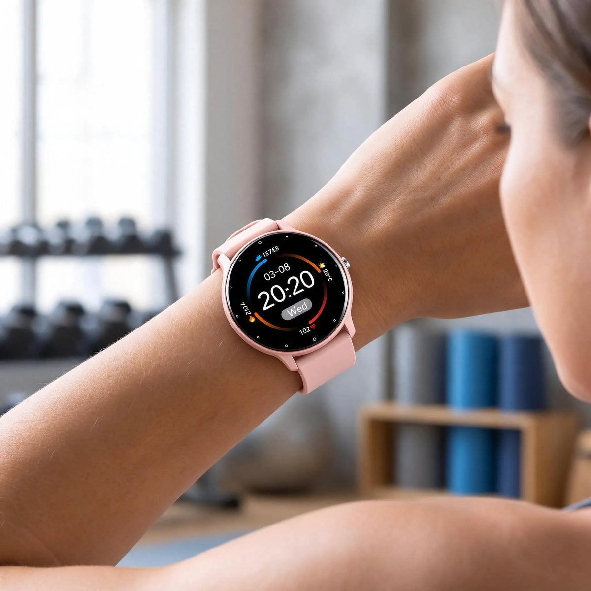 Round Touch Screen Smart Watch
