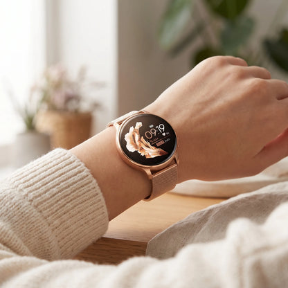 Round Touchscreen Bluetooth Smart Watch