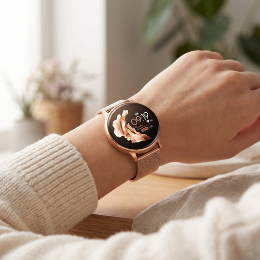 Round Touchscreen Bluetooth Smart Watch