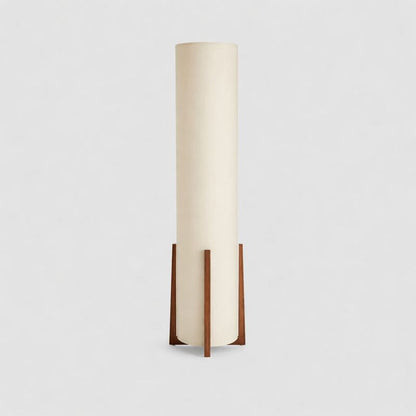 Scandinavian Fabric Shade Floor Lamp With LED Light | Norvica