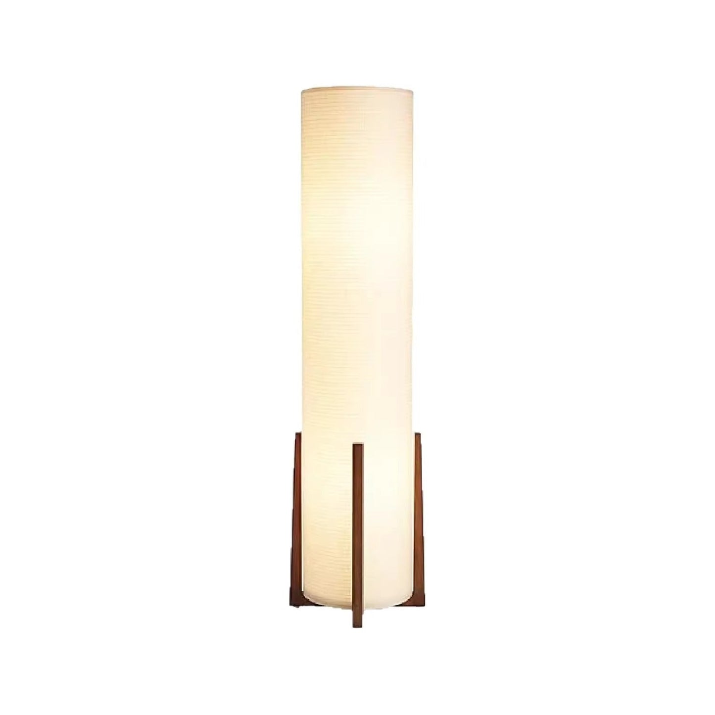 Scandinavian Fabric Shade Floor Lamp With LED Light | Norvica