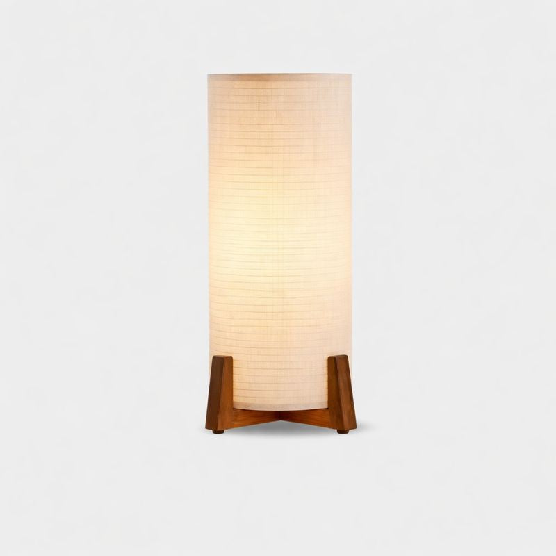 Scandinavian Floor Lamp With Fabric Shade Indoor Lighting | Olvrix
