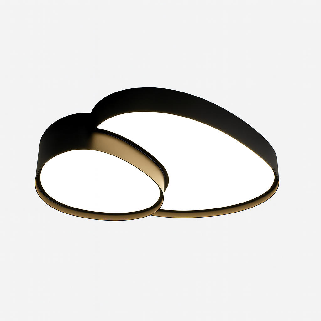 Scandinavian LED Metal Ceiling Light Indoor Fixture | Lumeva