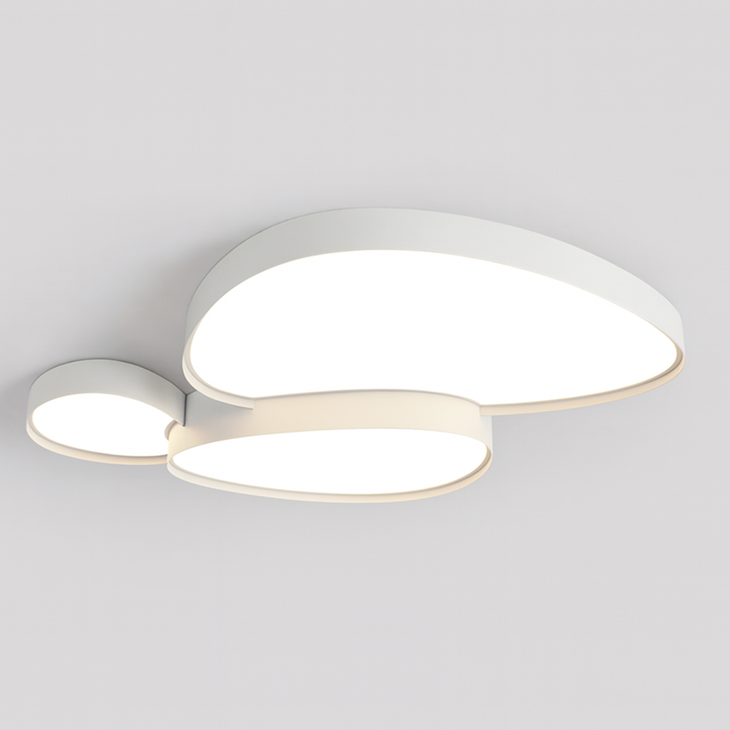 Scandinavian LED Metal Ceiling Light Indoor Fixture | Lumeva